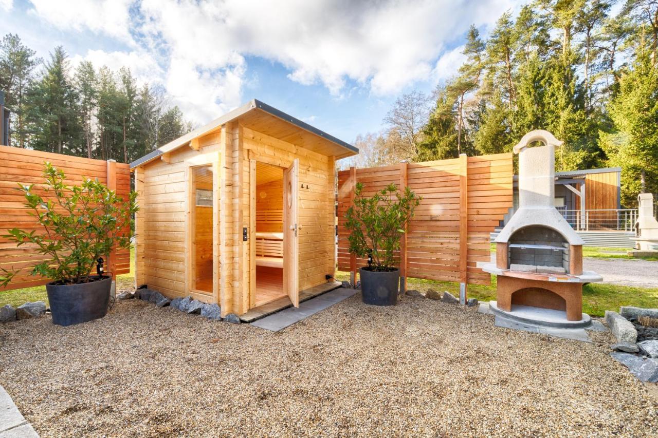 Mobilheim Am Murner See - Private Sauna + Privater Badezuber Wackersdorf Bagian luar foto